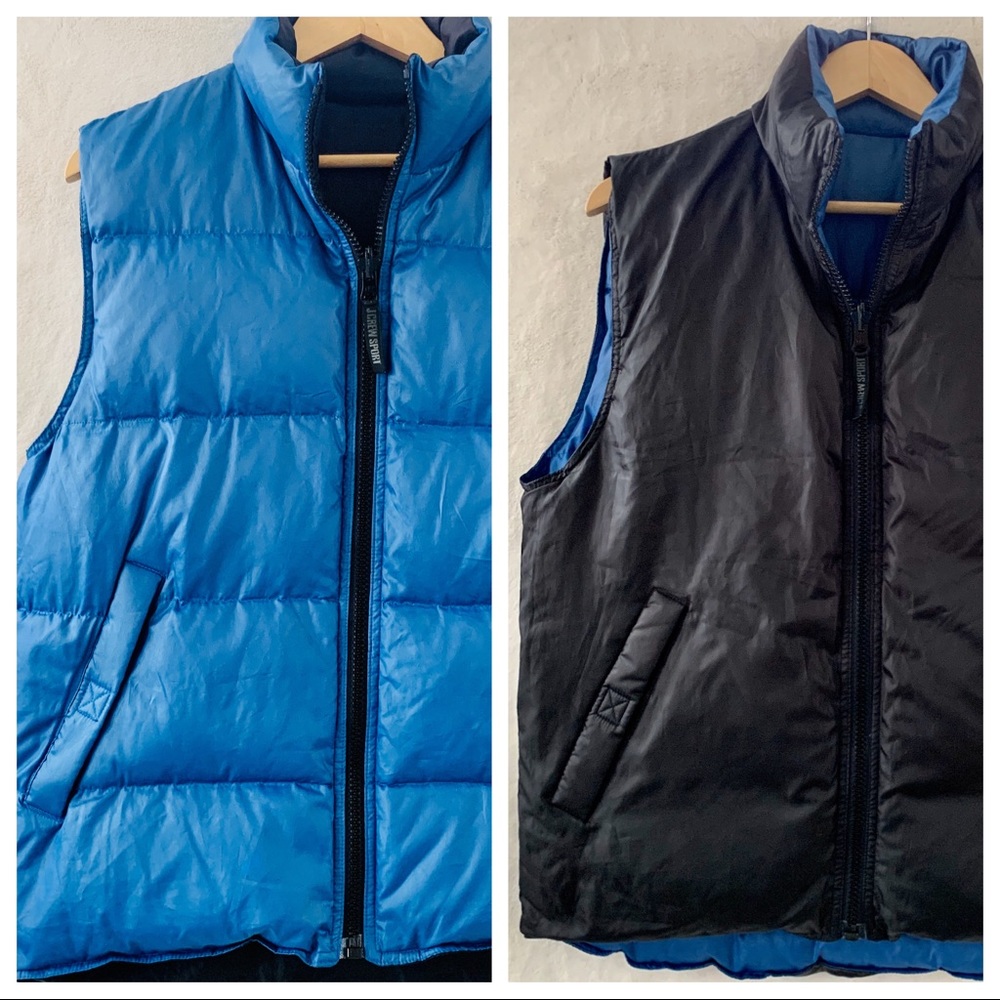 J.crew down reversible vest size men’s S
